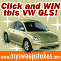 Enter To A Volkswagen Beetle! My Sweepstakes.com!